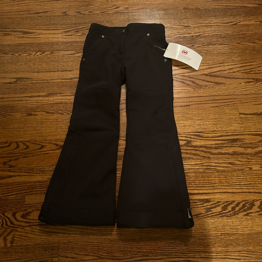 Obermeyer Jolie Softshell Ski Pants – Girls' Size XS (6/7), Fleece-Lined